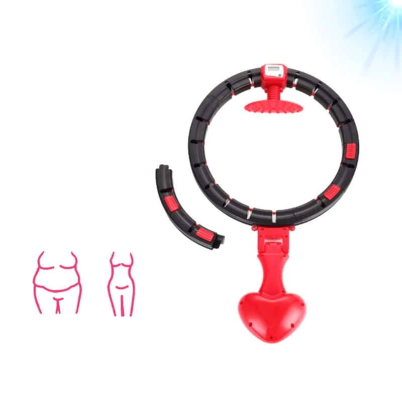 

Smart Hula Circle LCD Digital Display Counter Lose Weight Slimming Circle Abdominal Training Weight Reducing Ring