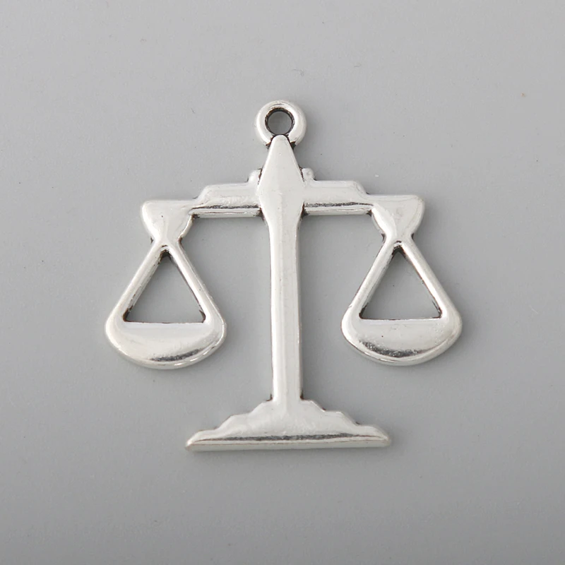 Модные школьные принадлежности из сплава RAINXTAR подвески-весы Подвески 31*31 мм 10 шт.