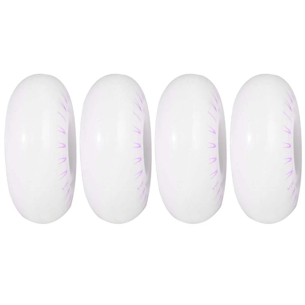 

4 шт., блестящие колеса для коньков, 60 мм