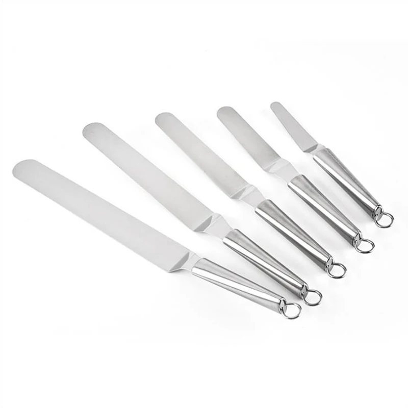 Лопатка для крема из нержавеющей стали сделай сам кухонные инструменты