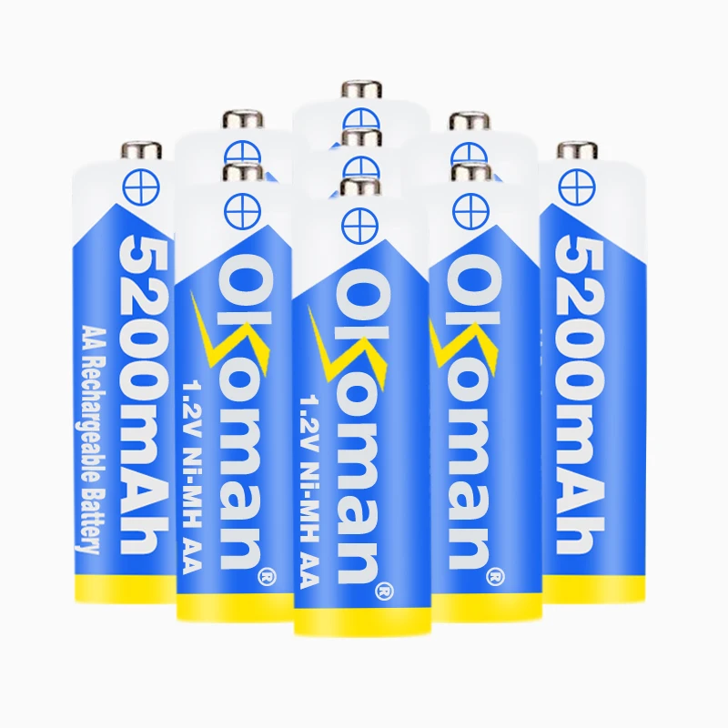 Новинка 100% предварительно заряженные никель-металлогидридные аккумуляторы 1 2 в