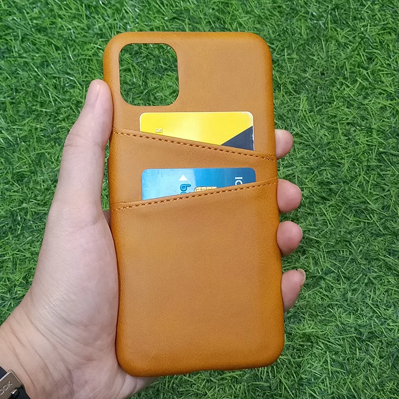 Для iPhone 11 Pro Max XS Max XR чехол для кредитных карт винтажный кожаный чехол-кошелек для iPhone 7 8 6S Plus с отделениями для карт Твердый чехол Fundas