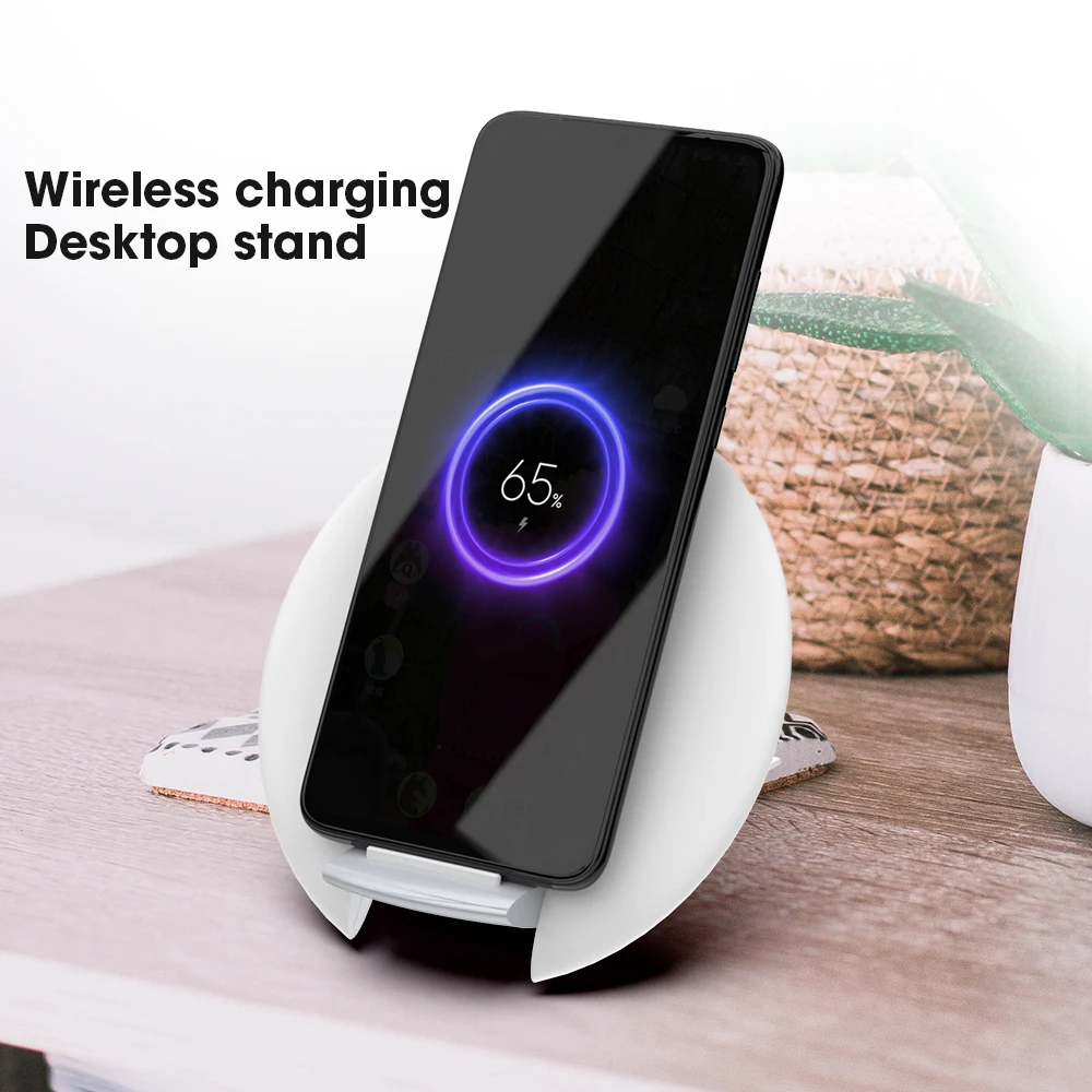 Беспроводное зарядное устройство 15 Вт макс для huawei P30 Pro Настольный Xiaomi Mi 9 зарядка