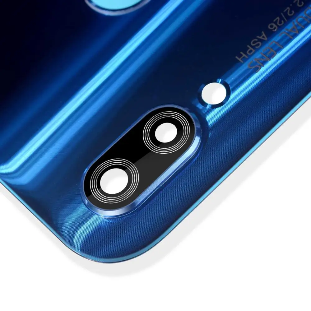 Задняя крышка для Huawei P20 Lite Nova 3e Оригинал на батарею черный | Мобильные