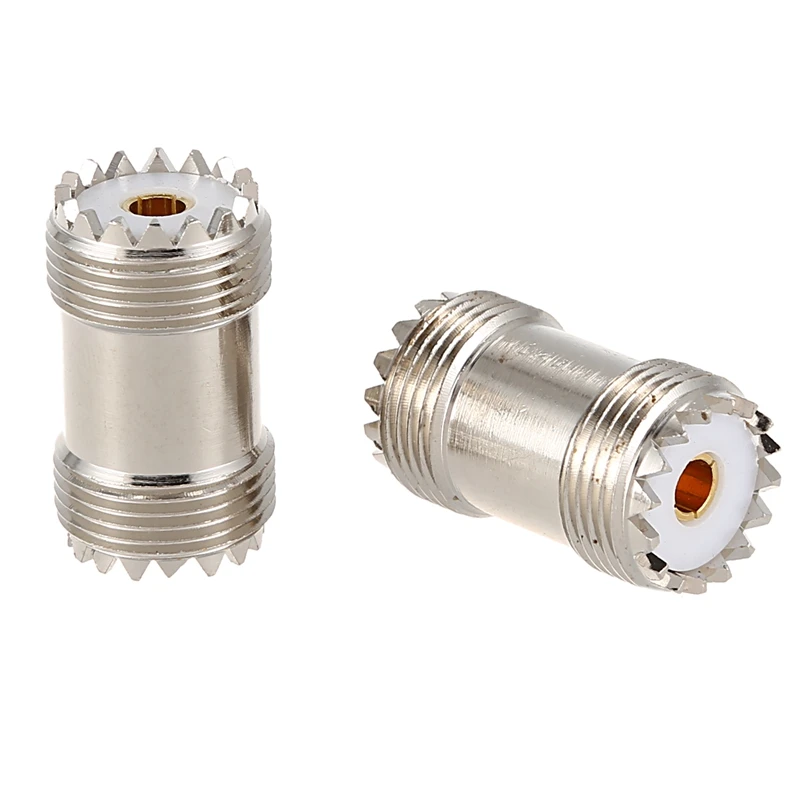 5 Pack PL 259 UHF Женский к коаксиальный кабель адаптер S0 239 двойной разъем