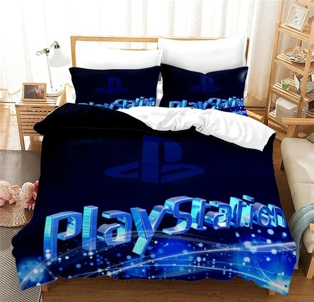 

Gamer Gamepad Bedding Set Game Kids Quilt Cover Color Duvet Cover Set Custom Bed Linen With Pillowcase 2/3pcs For Boys Gift