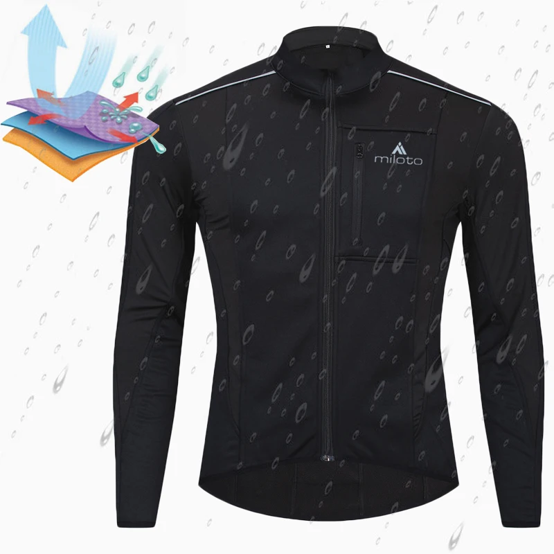 Водонепроницаемая велосипедная куртка горный велосипед дождевик для активного