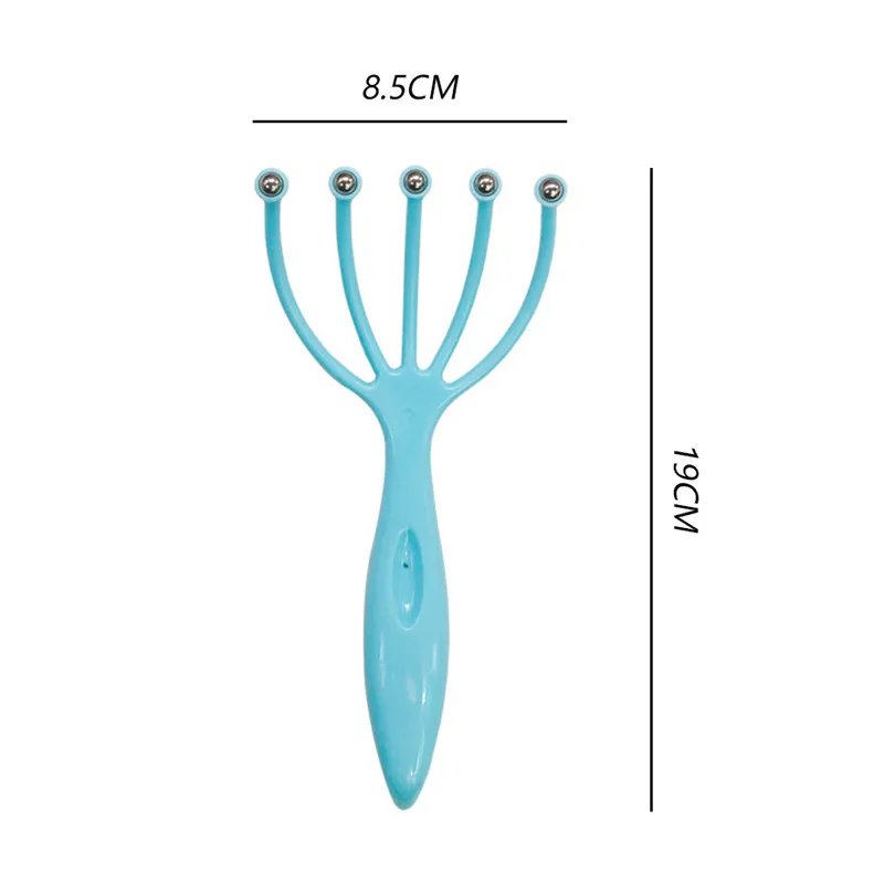 1 шт. массажер для головы и шеи с пятью пальцами | Красота здоровье