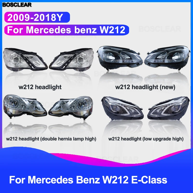 Автостайлинг для Mercedes E-Class E180 E200 E260 E300 W212 светодиодный фасветильник 2014 2015 2016