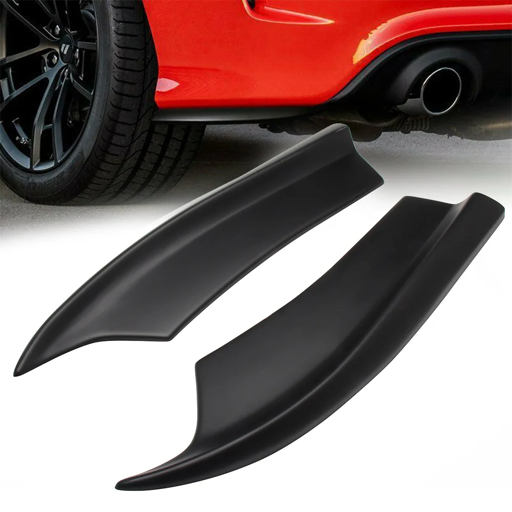 

1 пара, чёрные передние бамперы для заднего бампера автомобиля Dodge Charger SRT-Style 2015-2019