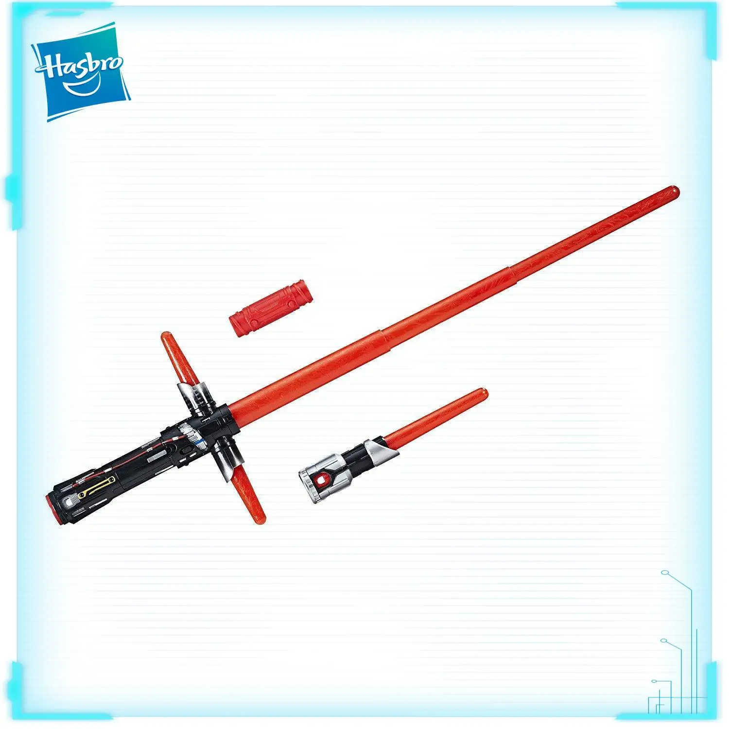 

Hasbro Star Wars E8 Villain Leader Electric Energy Lightsaber Children's Luminous Combination Toys Birthday Present Gifts