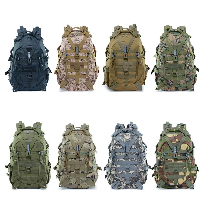 Тактический Военный Рюкзак Molle армейская уличная штурмовая сумка мужской