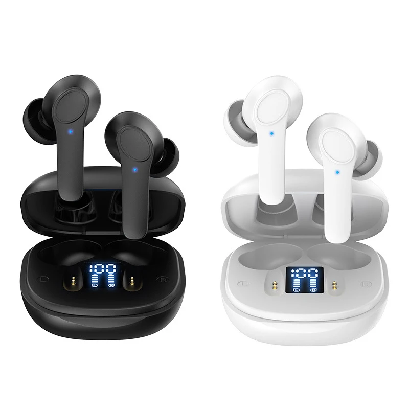 

B11 Bluetooth 5.0 Earphones ANC Active Noise Cancelling Wireless Sports Stereo HiFi Subwoofer In-Ear Headphones Earbuds