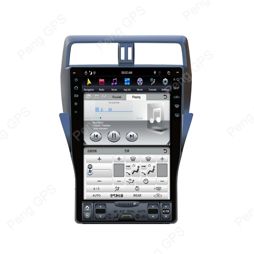 4G+ 64G Android 8,1 Автомобильный gps навигатор для Toyota Land Cruiser 150 Prado ips экран 6 ядерный In-dash Carplay dvd-плеер