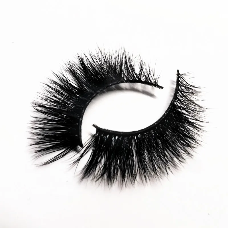 Ресницы из норкового меха полный цвет зернистость 7D многослойные норковые