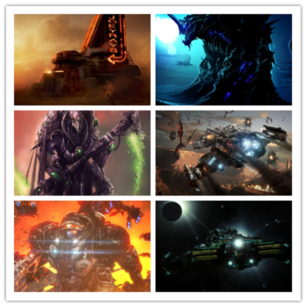 StarCraft Terran квадратная/круглая алмазная живопись вышивка крестиком Стразы мозаика