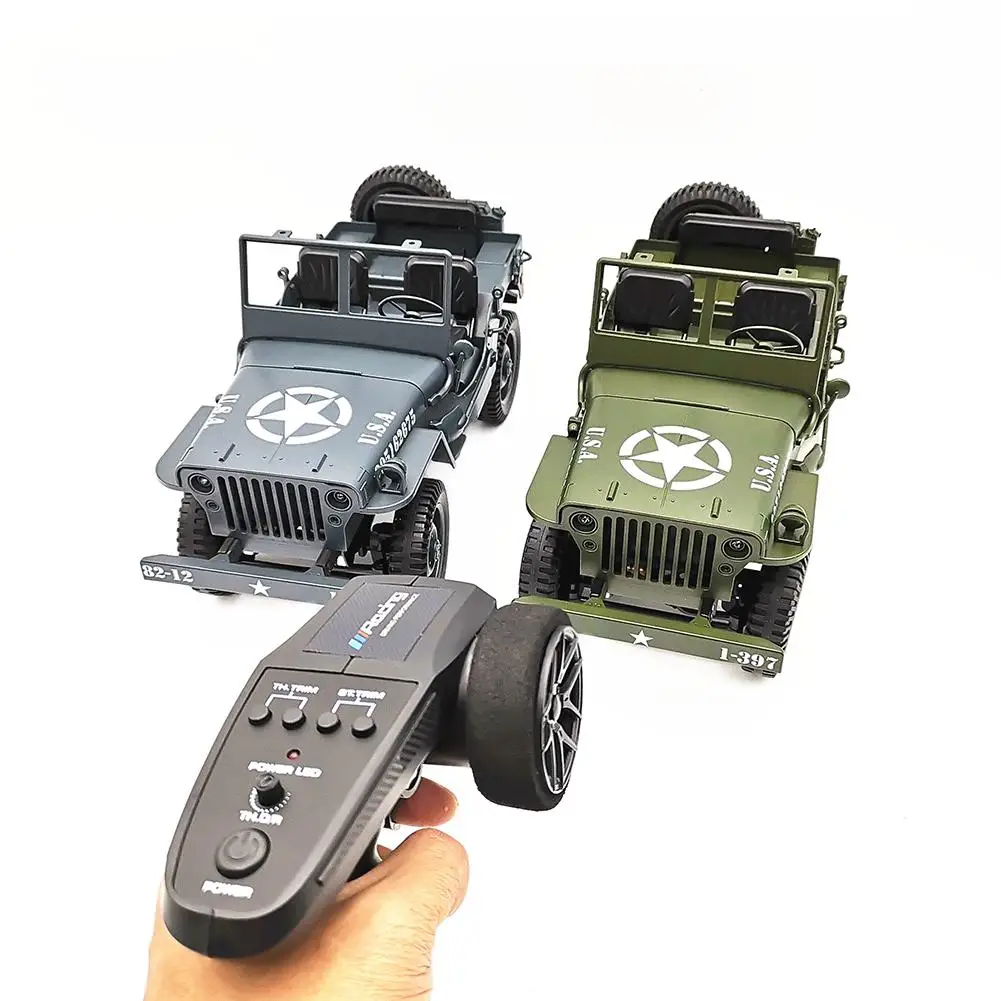 

1/10 Remote Control Car C606 Four-wheel Drive Climbing RC Car Convertible Toy Car