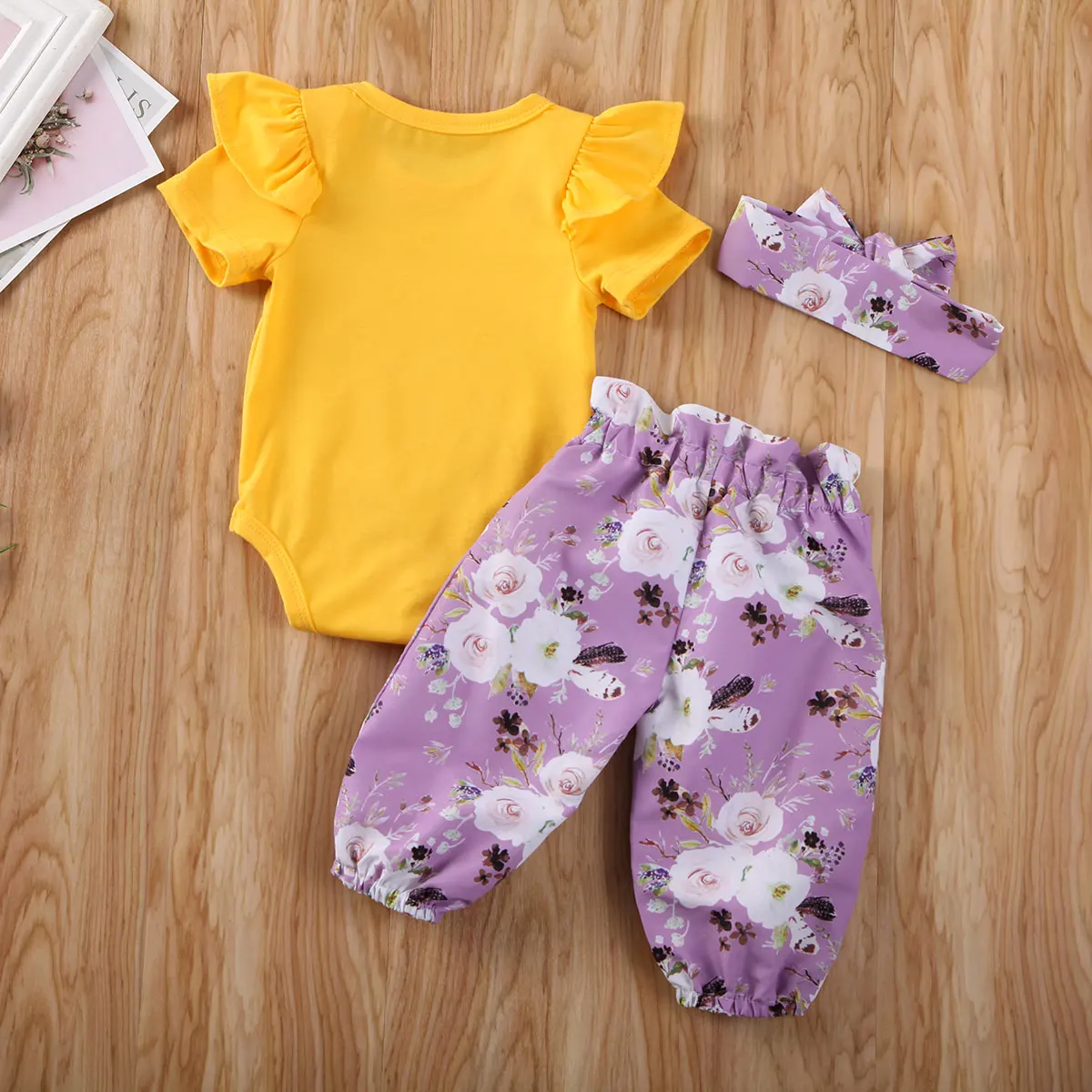 2020 Детская летняя одежда для маленьких девочек Однотонные эластичные брюки с