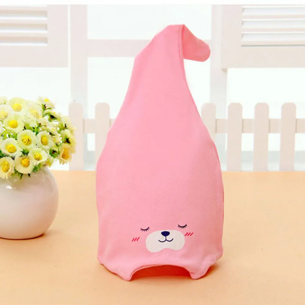 Новинка 2019 Милая шапка для маленьких девочек и мальчиков хлопковая сна с