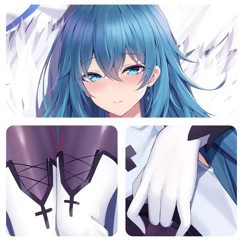 Cirno's Store-funda de almohada para el cuerpo, funda de almohada Original de fluorita-1