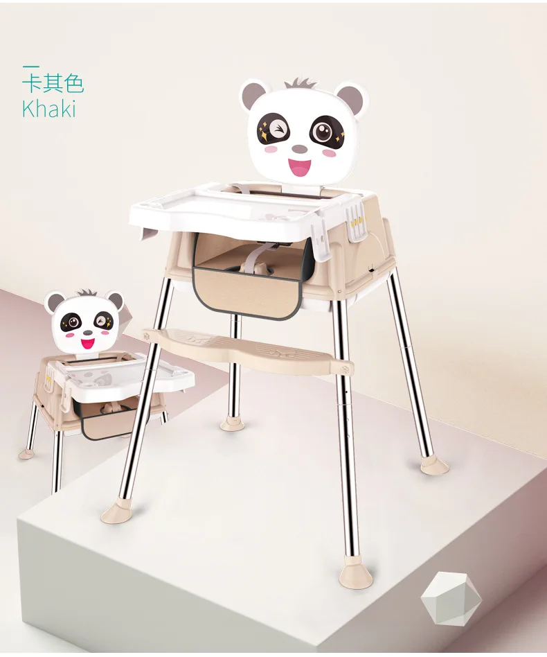 Factory direct baby dining chair eating artifact foldable portable chair highchairs multifunctional chair