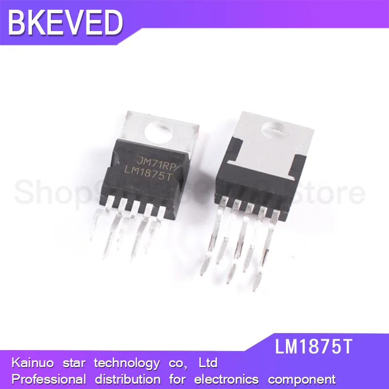 10PCS LM1875T TO220-5 LM1875 TO220 20W Audio Power Amplifier new and original