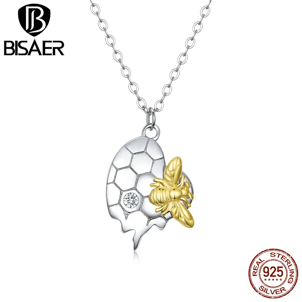 Ожерелье-цепочка женское из серебра 925 пробы ECN396 | Украшения и аксессуары