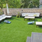 Искусственная газон, искусственная трава 45 х30 см, уличный садовый коврик для газона, декоративный ковер для дома, балкона, напольный Декор