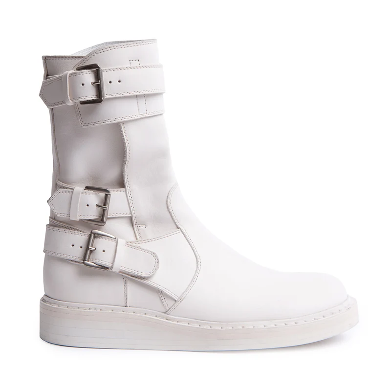 

Winter Black Ankle Boots Women Boots Buckle Zip Leather Shoes Women Vintage Style Autumn Fashion Female botas de mujer