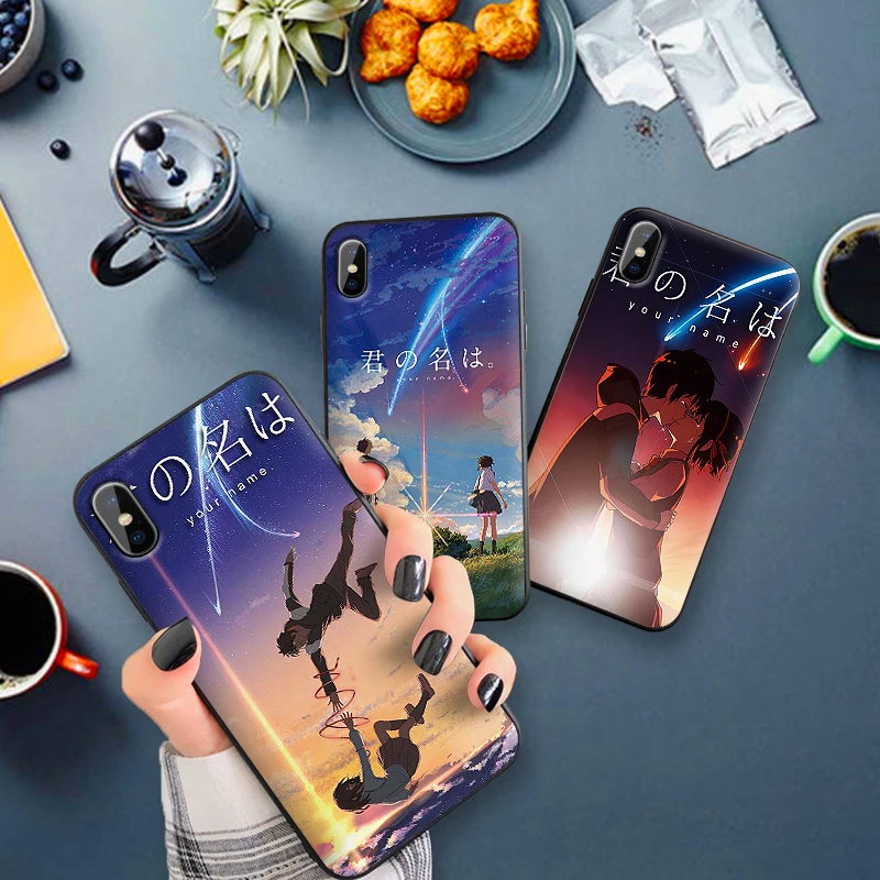 Для Xiaomi Redmi 7A K20 pro 6 Plus Note 5 8 ваше имя аниме Pro 7 4X 5A 16G 32G GO чехол Крышка|Чехлы-накладки|