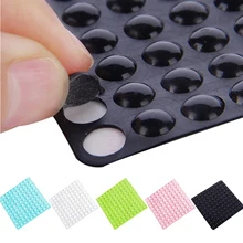 100PCS Self Adhesive Rubber Damper Buffer Cabinet Bumpers Silicone Furniture Pads Cushion Protective Toilets Drawer Door Pad