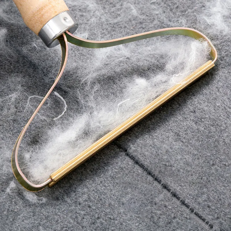

Portable Manual Clothes Lint Remover Fuzz Fabric Shaver Brush Tool Coat Double Sided Hair Removal Ball Woven Coat Sweater Shaver