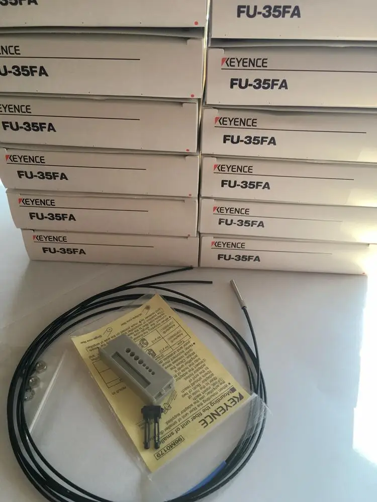 FU 35FA новый оригинальный KEYENCE волокно оптические датчики|Детали и аксессуары для