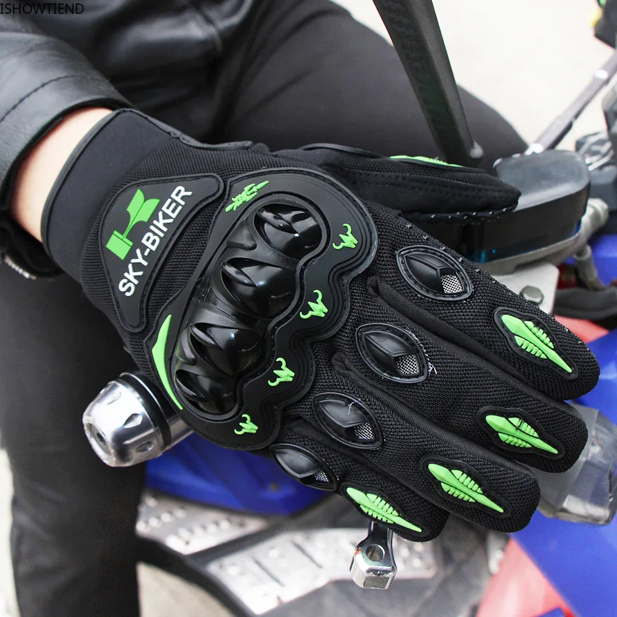 

Full Finger Motorcycle Outdoor Riding Gloves Off-Road Racing Highway Protective Breathable Anti Falling Knight Protective Gloves