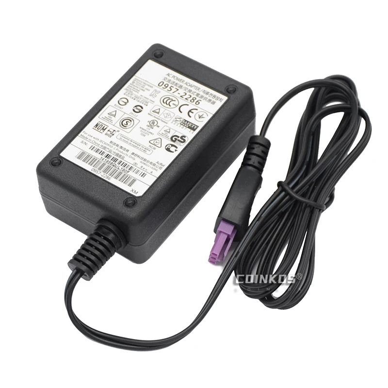 

30V 333mA AC Printer Charger Adapter for HP DeskJet Ink Advantage IA 2010 2020HC 2520HC 2511 2512 2514 Power Supply Cable