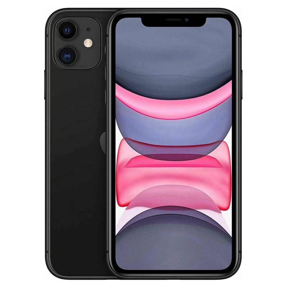 Смартфон Apple iPhone 11 64 ГБ/128 ГБ/256 ГБ 6 1 дюйма 4G LTE Hexa-core A13 Dual 12 МП 4 Гб ОЗУ eSim Original Liquid Retina