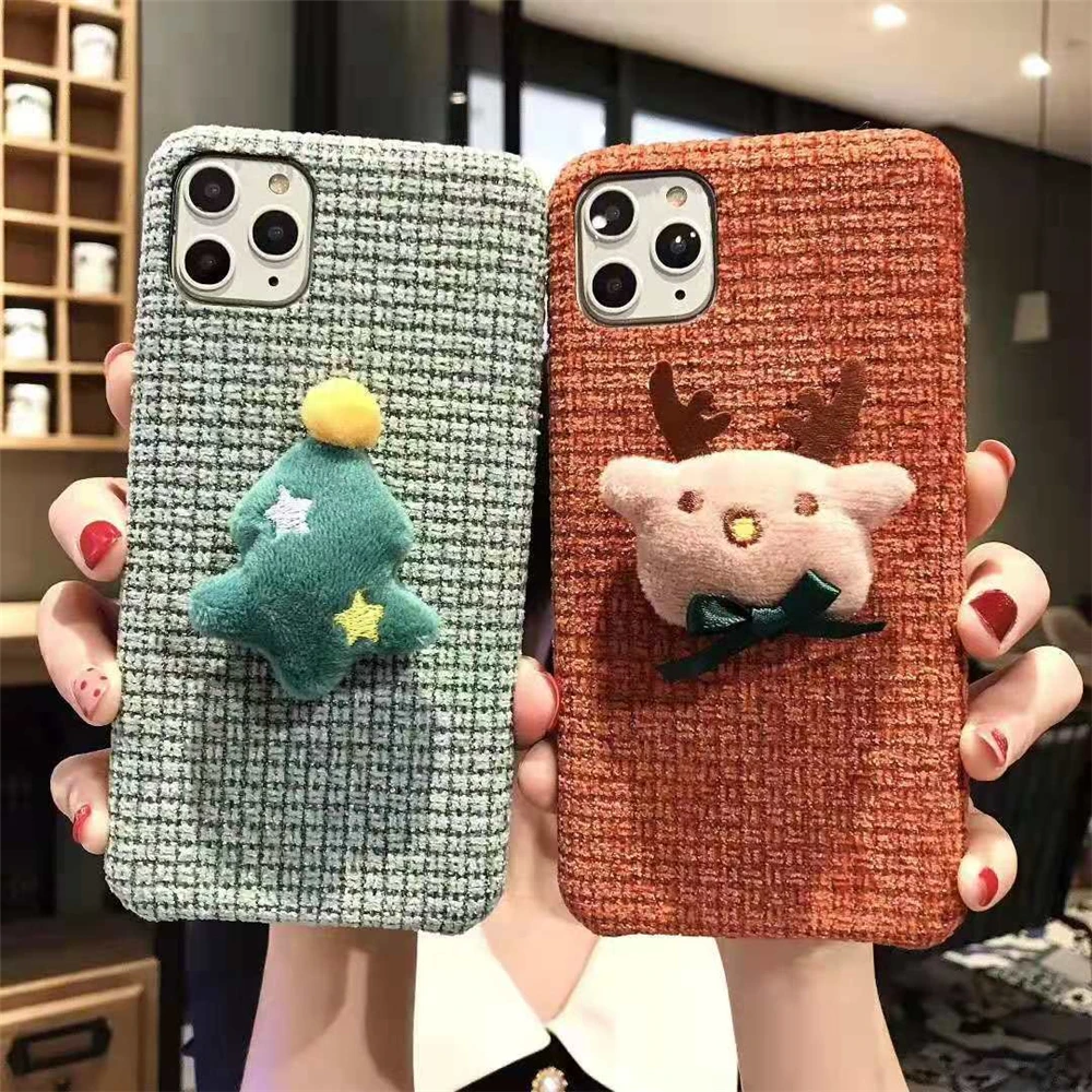 Чехол для iPhone 8 Plus Mofi 11 Pro с рождественскими елками носки оленями подарок xr чехол Xs