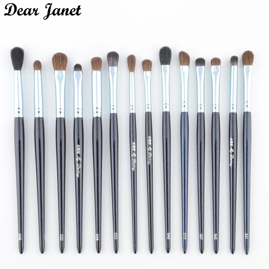 1 шт. тени для век кисти с деревянными ручками консилер макияжа растушевка детали