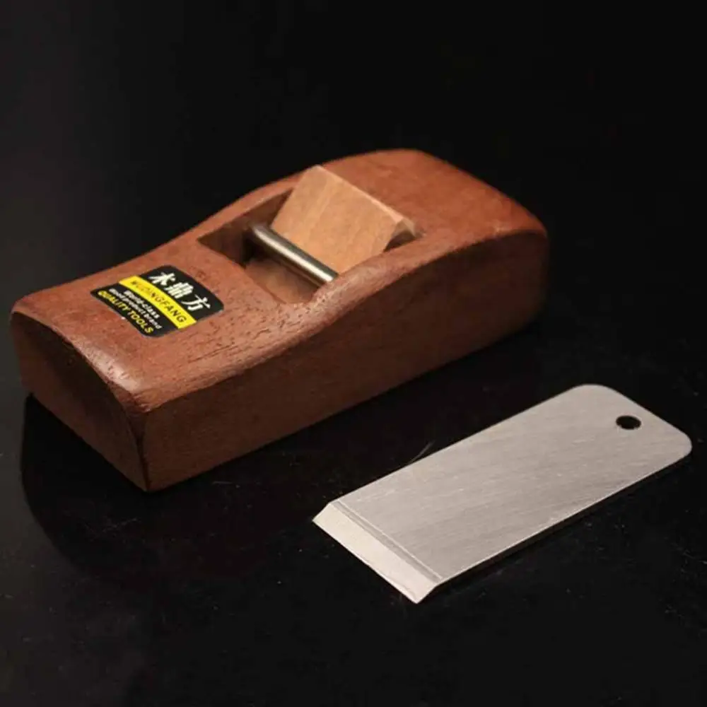 Woodworking Flat Plane Bottom Edged Wood Hand Planer Carpenter Woodcraft Tool steel blade sharp durable Mini convenient use | Инструменты