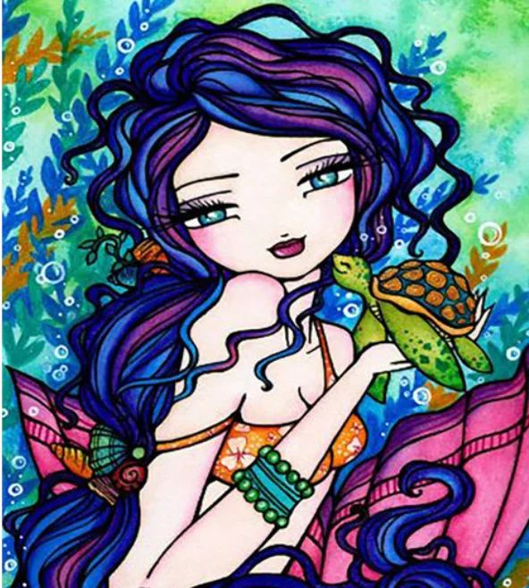 

5D DIY Diamond Painting Kits Full Round Square With AB Drill Animal Flower Mosaic Art Home Decoration