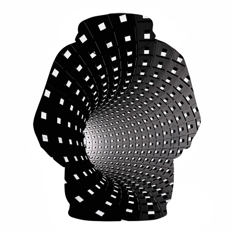 Мужская толстовка с капюшоном Женская куртка в стиле хип-хоп свободная белая