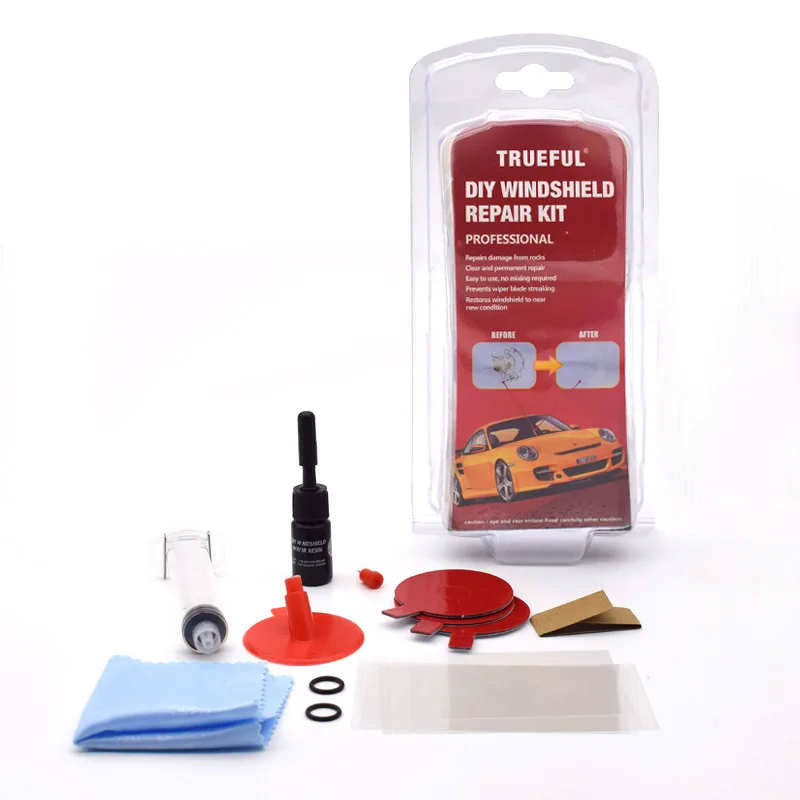 Набор для ремонта лобового стекла автомобиля 2020 ремонт зеркальный скребок