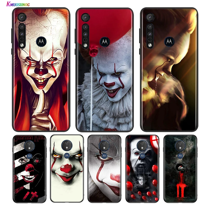 

Pennywise Clown For Motorola G9 G8 G Stylus Power One Fusion Hyper Edge E7 E6 5G Plus Play Lite Phone Case