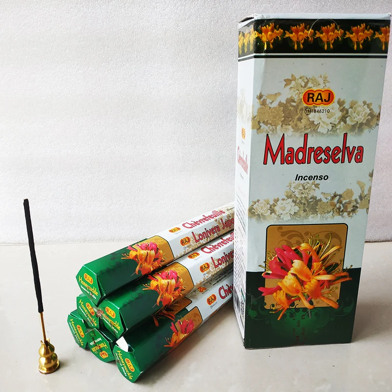 Одна маленькая коробка жимолость палочка благовония для целительной комнаты