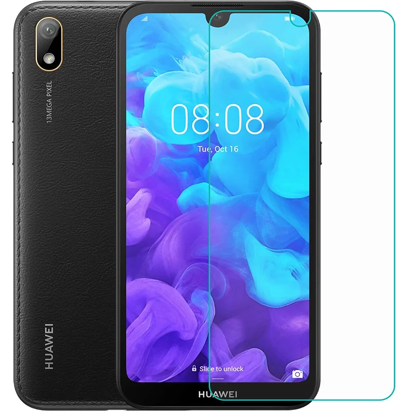 Закаленное стекло для защиты экрана от царапин для Huawei Y5 2019, защитная пленка для экрана с защитой от царапин, для Huawei Y5 2019, с защитой от царапин, на экран, на, на, с, на, с, на