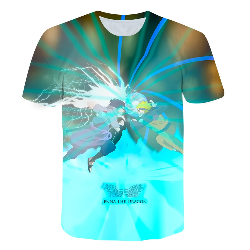 

2021 new game T-shirt children's hot sale 3D boys' 4-14t children's short sleeve casual sports shirt