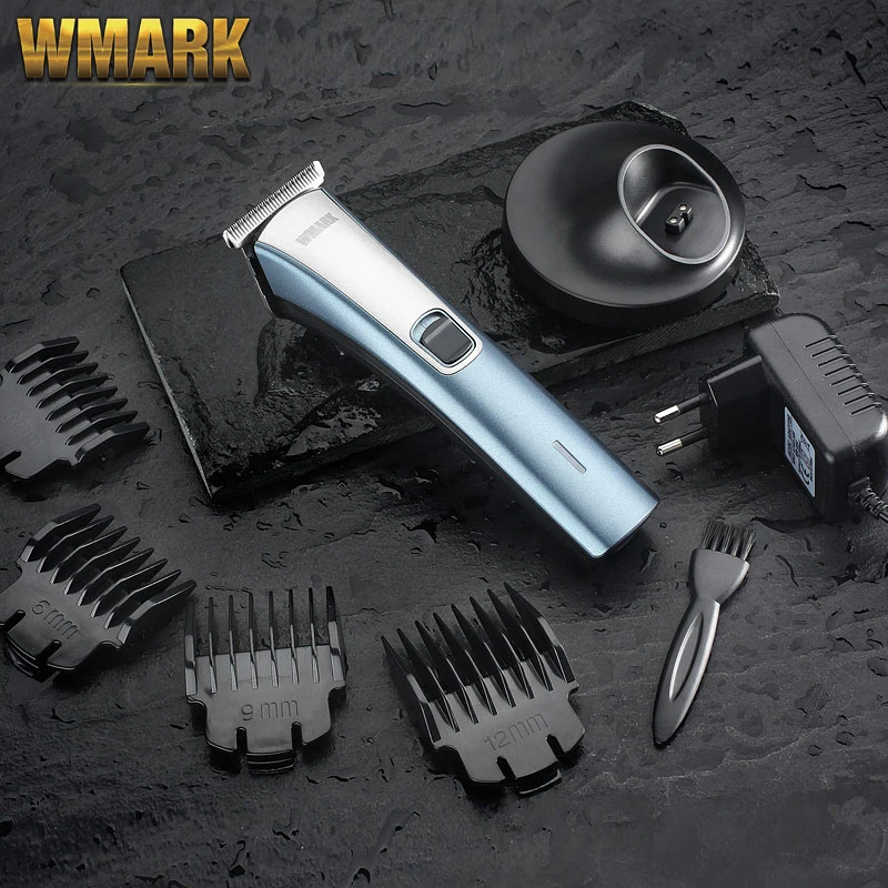 WMARK F33 HC001 cord/Беспроводная Машинка для стрижки волос с зарядным устройством и T blade