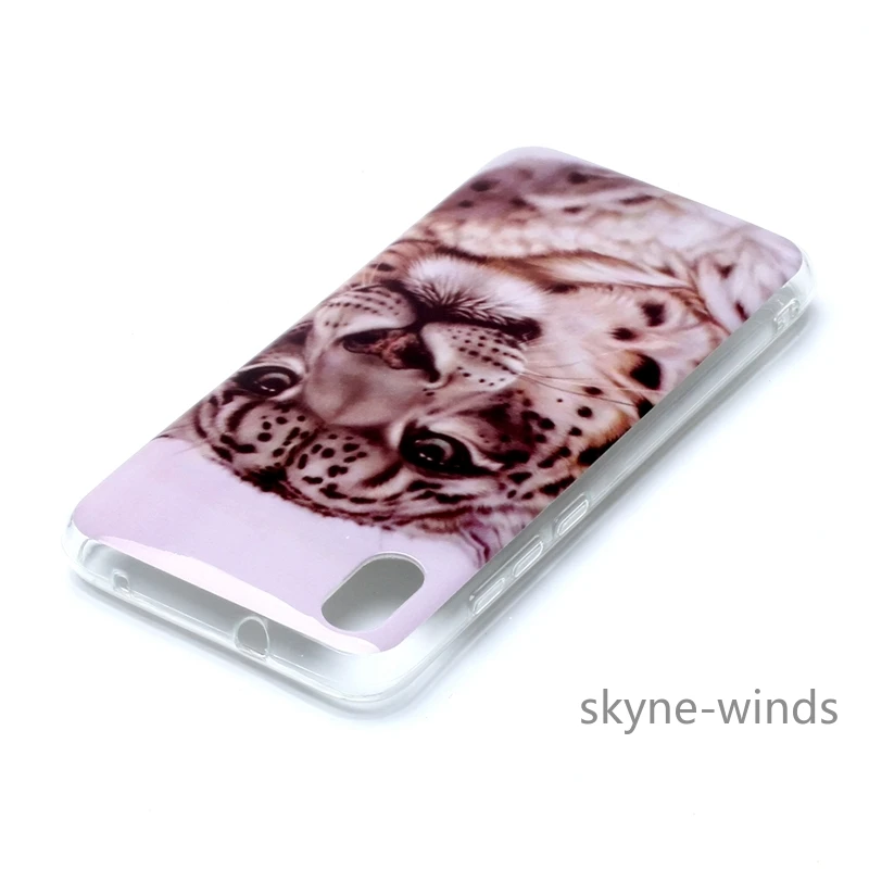 Мягкий чехол из ТПУ для Xiomi Redmi 7A милая кошка единорог мягкая Противоударная