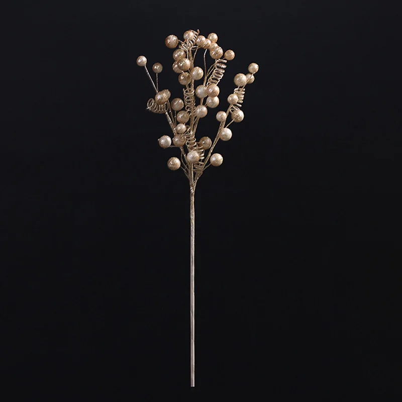

1PC Simulation Fake Berries Branch For Flower Arrangement Material DIY Home Christmas Party Decoration