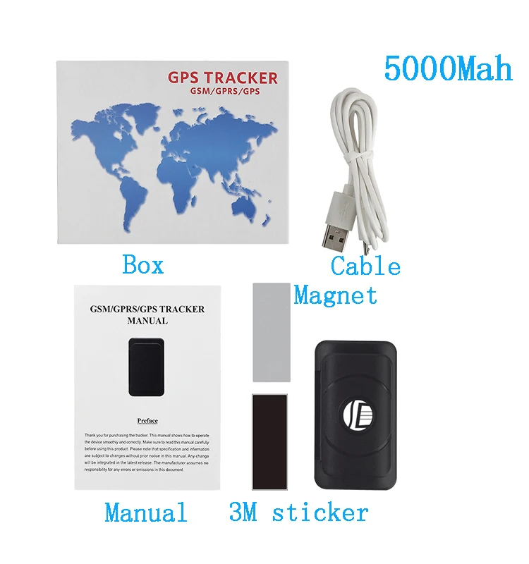 

Плата за без подписки DAGPS Магнитный GPS-трекер локатор Tk202 для автомобиля, автомобиля, детей, мотоцикла, портативное устройство слежения в реальном времени